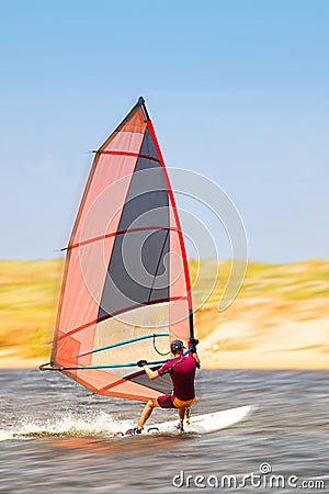 Windsurfer #33 Stock Photo