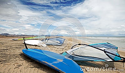 Windsurfing Stock Photo