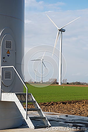 Windturbines Stock Photo