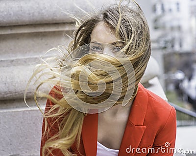 Windy Day Stock Photo