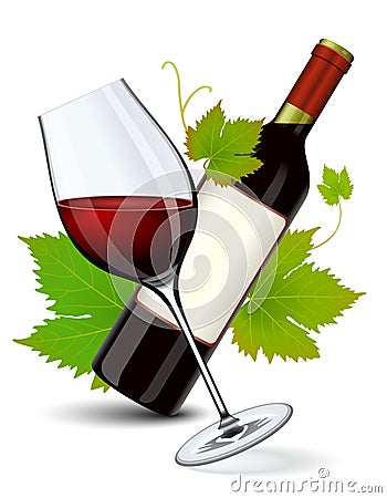 Wine Vector Illustration