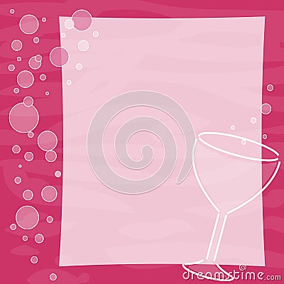 Wine banner Stock Photo