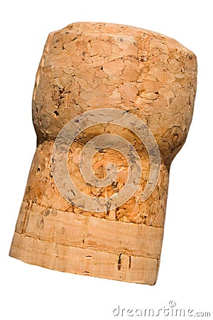 Wine Bottle Cork Stock Photo