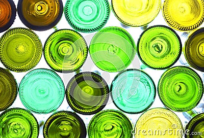 Wine bottles Stock Photo