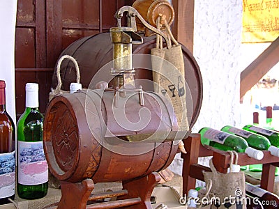 Wine cask Stock Photo