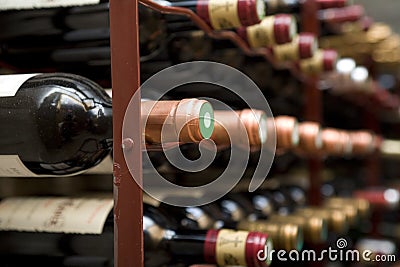 Wine cellar Stock Photo