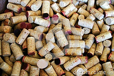 Wine corks Stock Photo