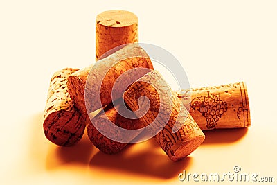 Wine Corks Stock Photo