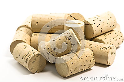 Wine corks Stock Photo