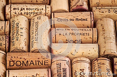 Wine corks Stock Photo