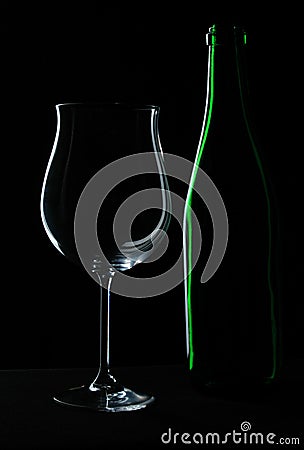 Wine glass Stock Photo