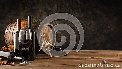 Traditional winemaking and wine tasting Stock Photo