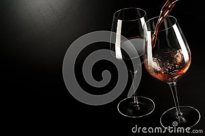 Wine... just met Stock Photo