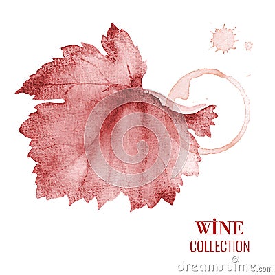 Wine list Vector Illustration