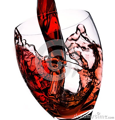 Wine pour Stock Photo