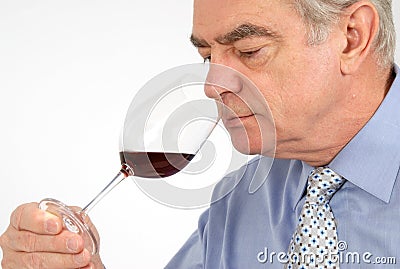 Wine Taster Stock Photo