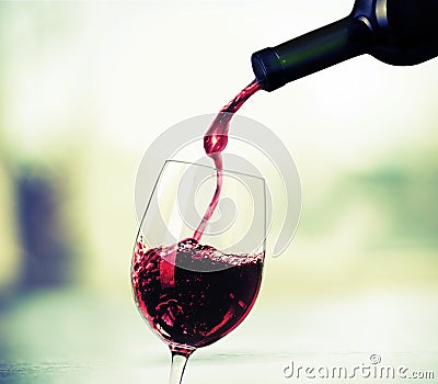 Wine tasting Stock Photo