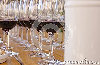 Wine Tasting Series 6 Stock Photo