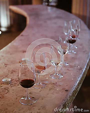 Wine tasting Stock Photo