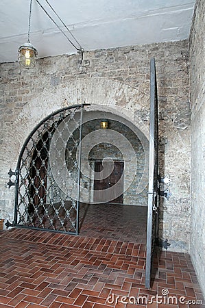 Wine vault. Stock Photo