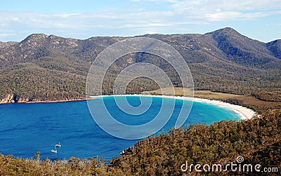 Wineglass Bay Stock Photo