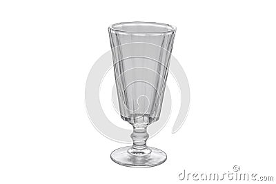 Wineglass white isolate background Stock Photo