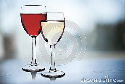 Wineglasses Stock Photo