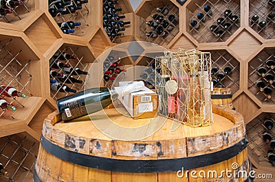 Winery Editorial Stock Photo
