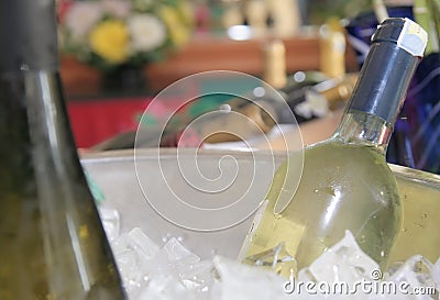 Wines Market Stock Photo