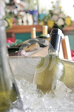 Wines Market Stock Photo