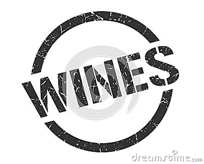 wines stamp Vector Illustration