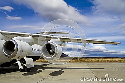 Wing Aeroplane Stock Photo