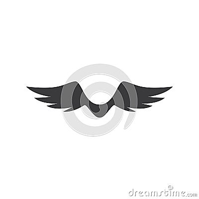 Wing logo symbol vector Vector Illustration