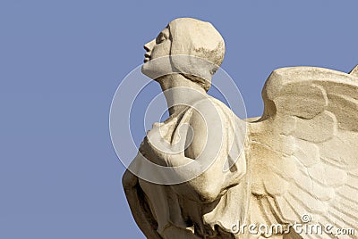 Winged Democracy Stock Photo