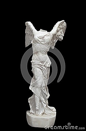 Winged Victory of Samothrace Stock Photo