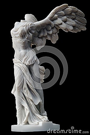 Winged victory Stock Photo