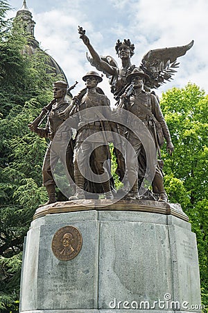 Winged Victory Stock Photo