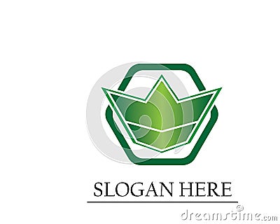 wings logo icon template for bussines Vector Illustration