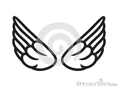 Wings Vector Illustration