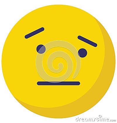 winkle, thinking Vector Isolated Icon which can easily modify or edit Vector Illustration