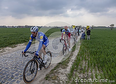 The Winner Philippe Gilbert - Paris-Roubaix 2019 Editorial Stock Photo