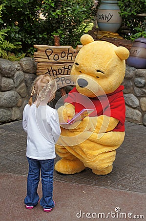 Winnie The Poo Editorial Stock Photo