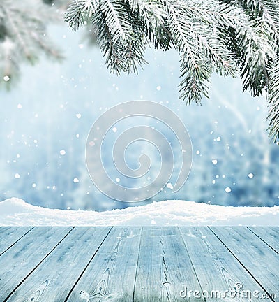 Winter background Stock Photo