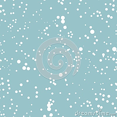 Winter blizzard, seamless background Vector Illustration