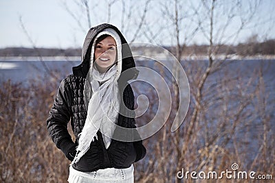 Winter fashion Stock Photo