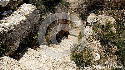 Winter in Israel. City Modiin. Stock Photo