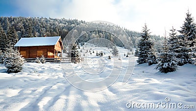 Winter Landscape Stock Photo