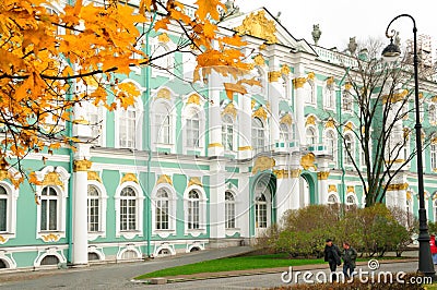 Winter Palace / Hermitage, St Petersburg, Russia Editorial Stock Photo