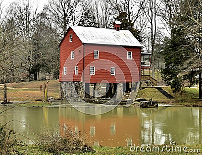 York Gristmill Editorial Stock Photo