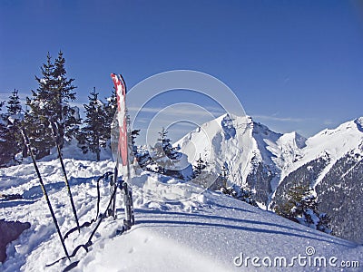 Winter on the Ronberg Stock Photo